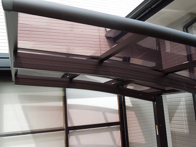 レイナポートグラン ミニ 基本 22-21 標準柱 屋根/ポリカーボネート板 奥行:2188mm×幅:2100mm 有効高:1814mm 3台用