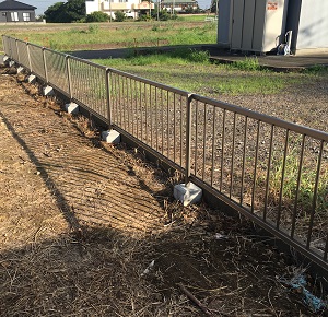 雨が降っても気兼ねなく洗濯物が干せるスペース