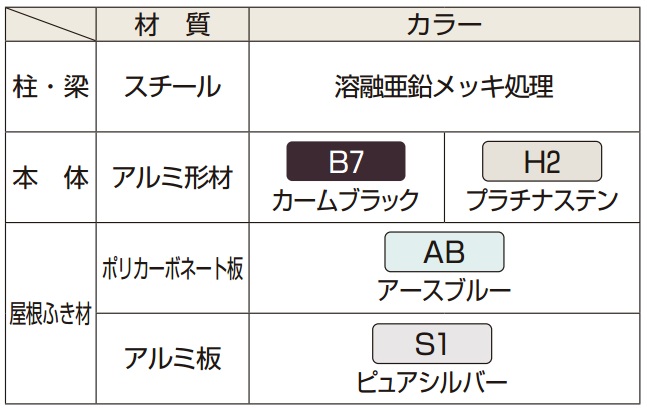 本体カラー